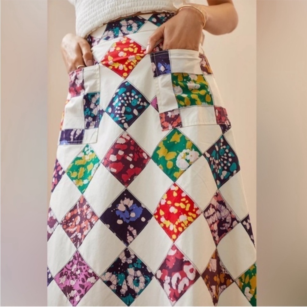 Anthropologie Tiny Carleen Patchwork Quilt Patter… - image 3